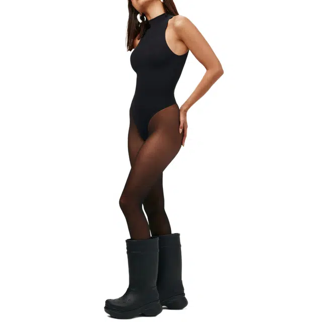 NAKED WARDROBE Sculpt Seamless Sleeveless Ribbed Bodysuit