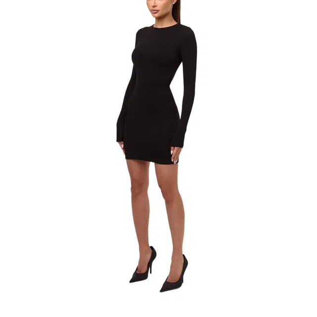 NAKED WARDROBE Bind Sculpt Mini Dress NW