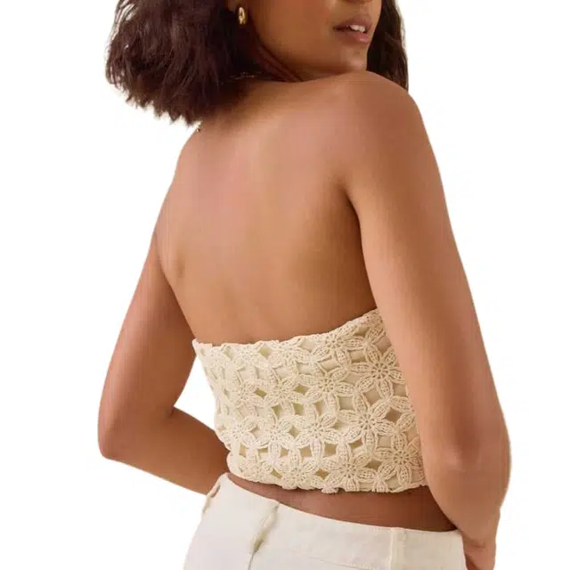 ALTAR'D STATE Crochet Tube Top Briar