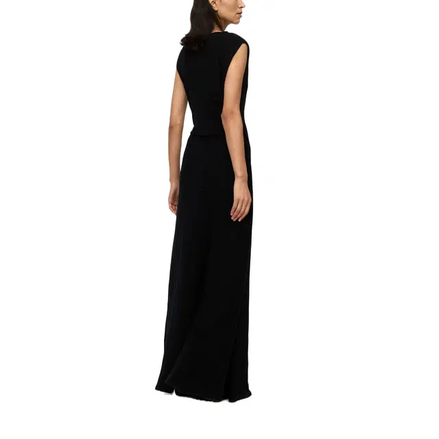 RUOHAN JET BLACK ILHA DRESS