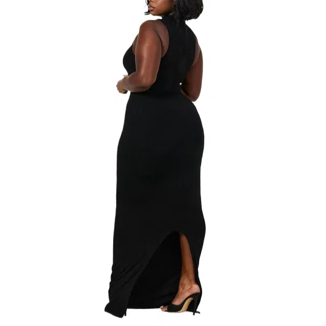 NAKED WARDROBE NW Sleeveless Maxi Dress Curve