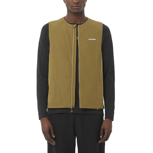 SALOMON Mountain Men's Running Vest FLEX HYBRID HexaFlow PrimaLoft
