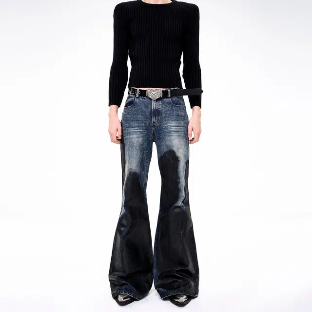 START EXCEED END Vintage Washed Denim Jeans