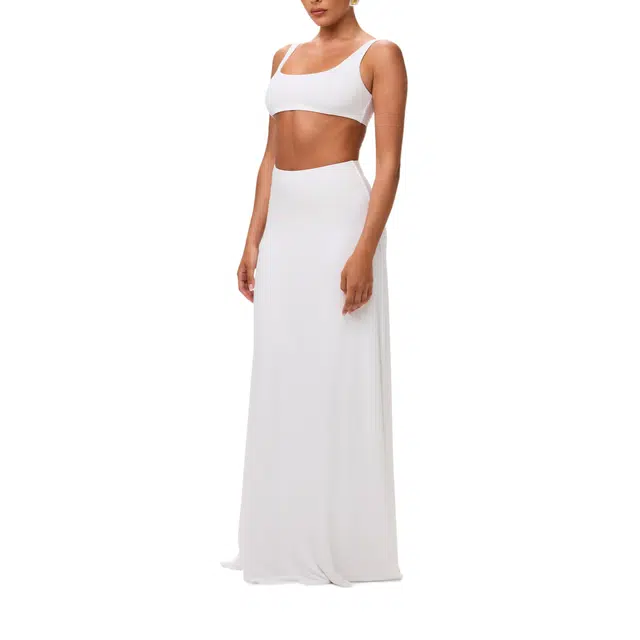 NAKED WARDROBE Flare Maxi Dress