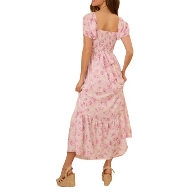ALTAR'D STATE Abrielle Floral Maxi Dress