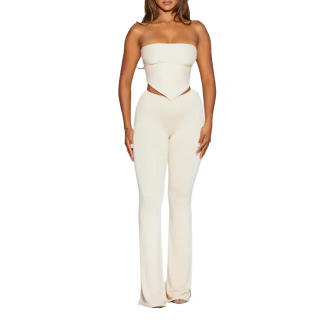 NAKED WARDROBE Handkerchief Crop Top NW