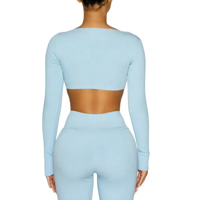 NAKED WARDROBE Snatched Up Crop Top