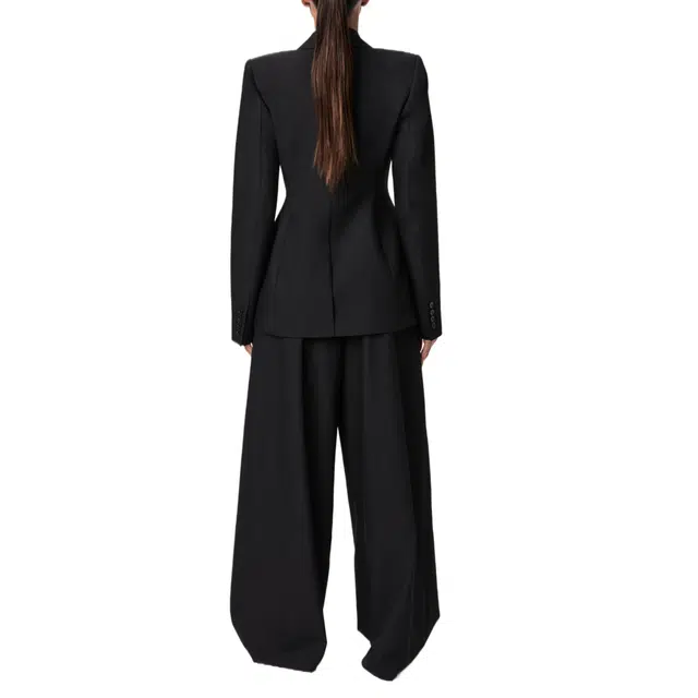 NAKED WARDROBE Power Shoulder Suited Blazer Suiting