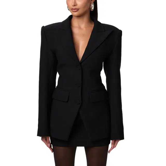 NAKED WARDROBE Power Shoulder Blazer Suiting