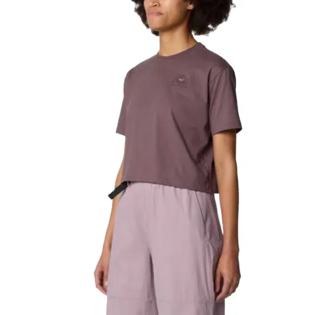 MOUNTAIN HARDWEAR Seek Floral Boxy Crop T
