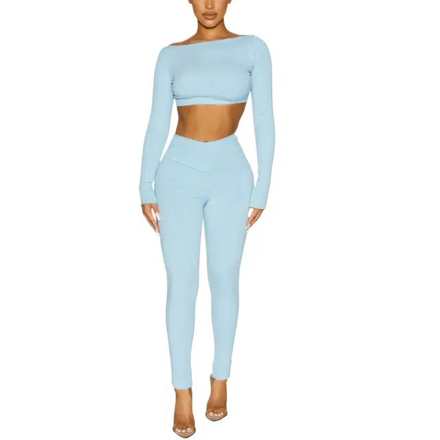 NAKED WARDROBE Snatched Up Crop Top