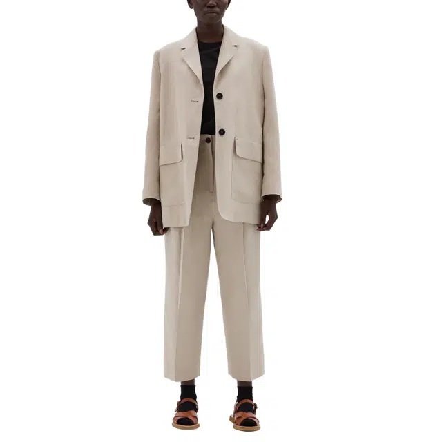 MARGARETHOWELL PATCH POCKET BLAZER Margaret Howell