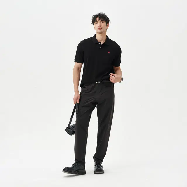 LEZORA Supima Polo