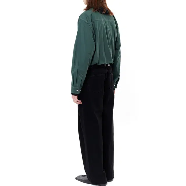 BESLOW COTTON STITCHED MILITARY SHIRT