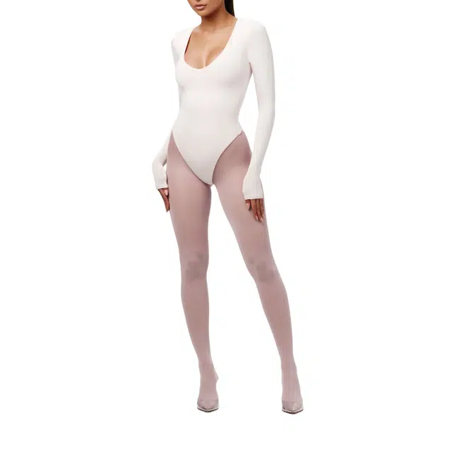 NAKED WARDROBE NW Round Neck Bodysuit Legacy