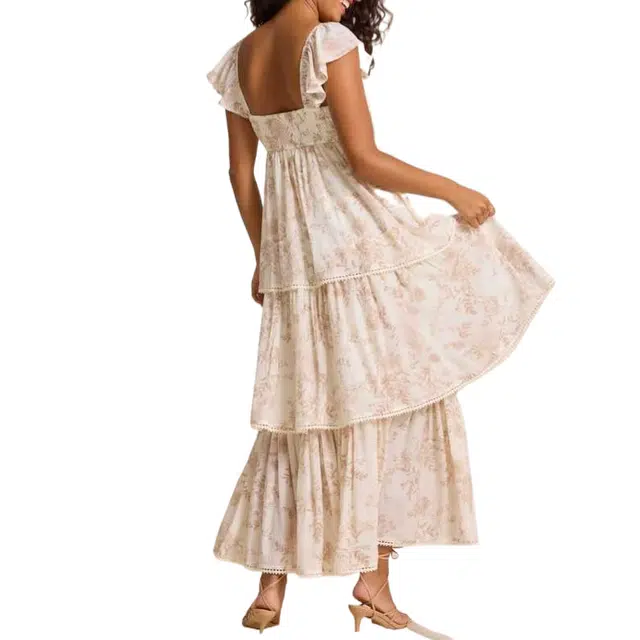 ALTAR'D STATE Melody Floral Maxi Dress