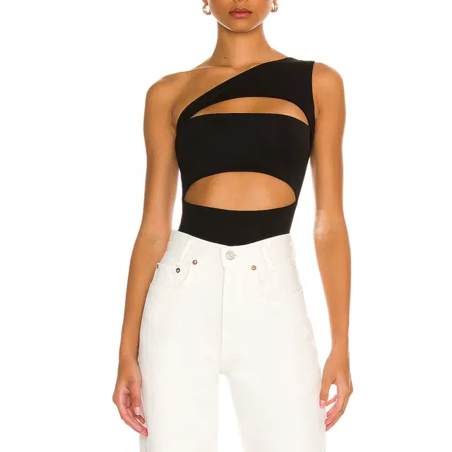 SUPERDOWN Tori Cut Out Bodysuit