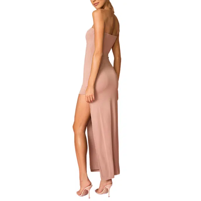SUPERDOWN Toni Slit Maxi Dress