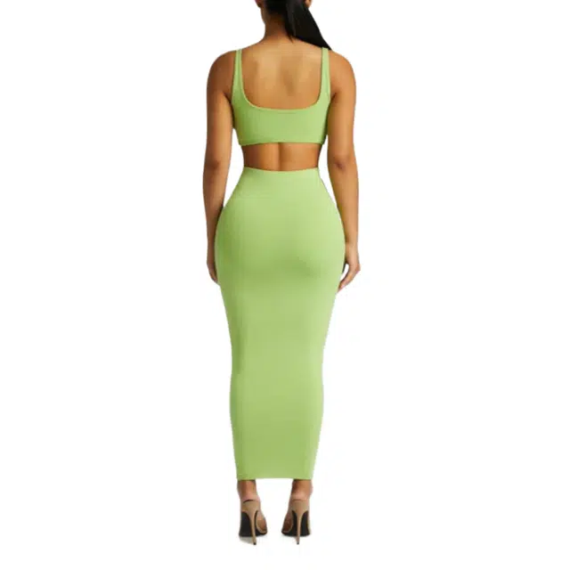 NAKED WARDROBE Midi Skirt NW