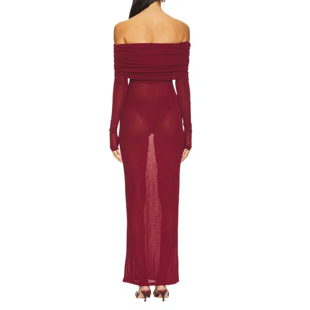 SUPERDOWN Chantal Sheer Gown
