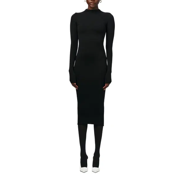 NAKED WARDROBE NW Sculpt Midi Dress