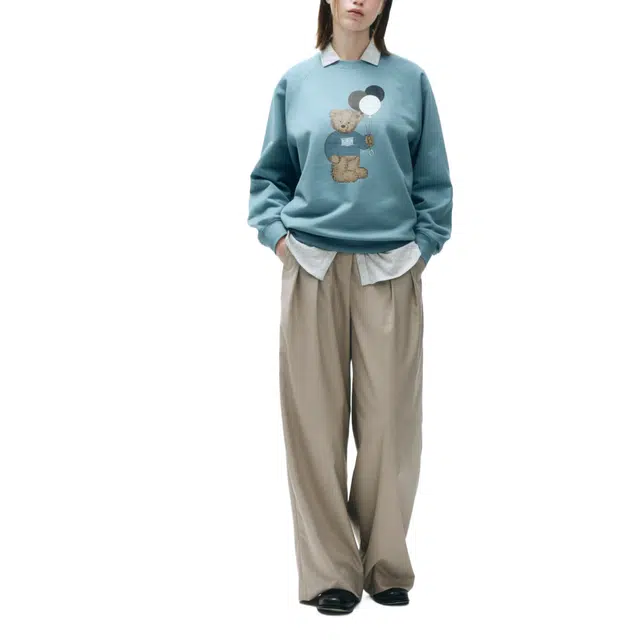 MARITHE FRANCOIS GIRBAUD SS25 W TWO TUCK WIDE SLACKS