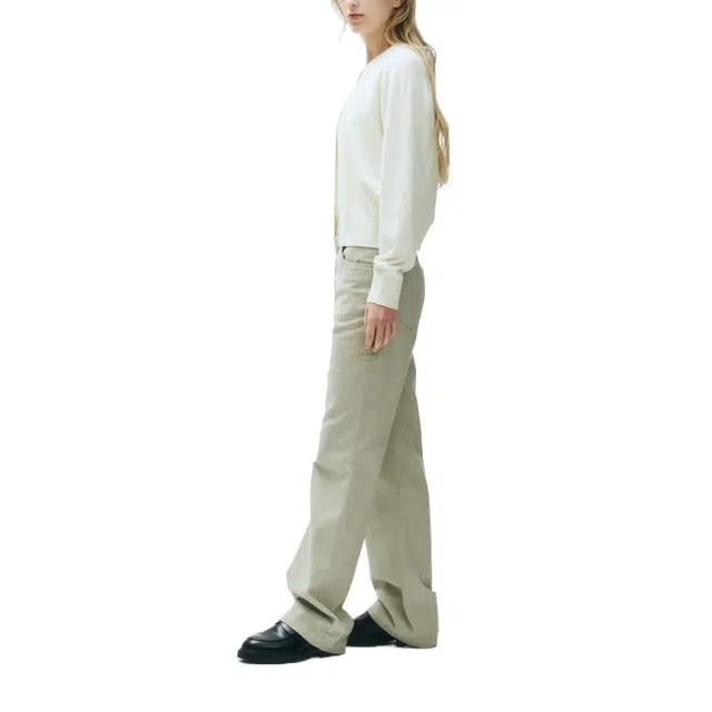 MARITHE FRANCOIS GIRBAUD W BOOT CUT COTTON PANTS