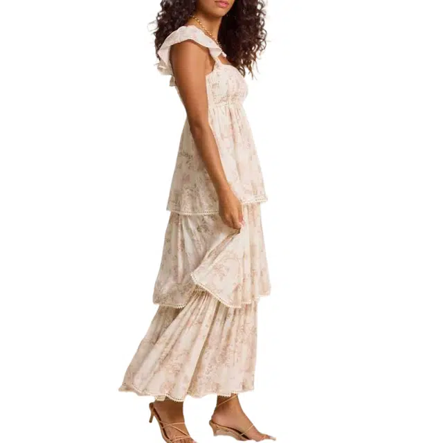 ALTAR'D STATE Melody Floral Maxi Dress