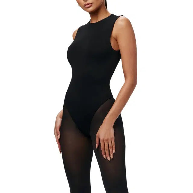 NAKED WARDROBE Sleeveless Sculpt Bodysuit NW