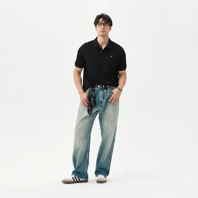 LEZORA Supima Polo