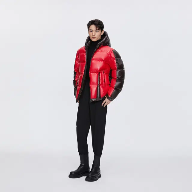 波司登 连帽厚款纯色简约舒适时尚通勤羽绒服 男女同款