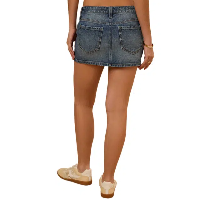 ALTAR'D STATE Denim Mini Skirt Naomi