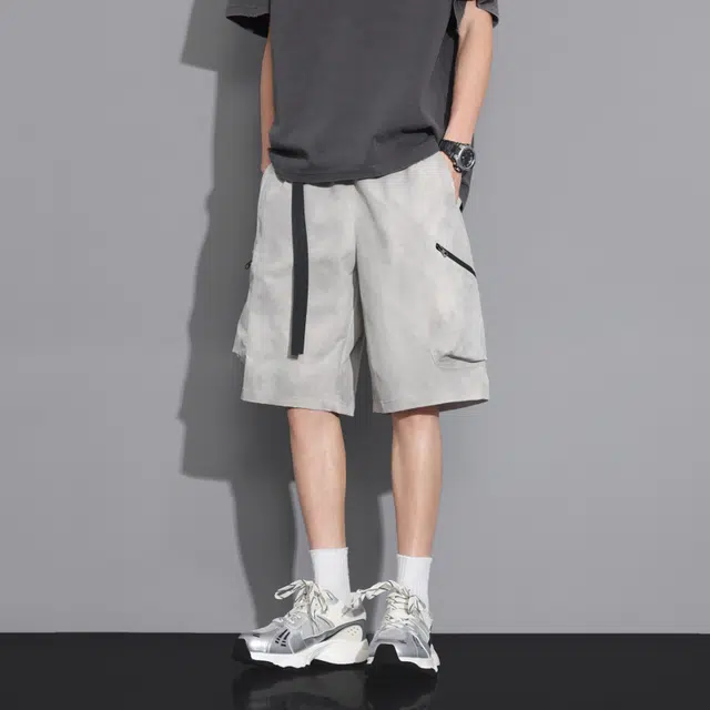金盾 潮流工装户外登山休闲短裤 男女同款