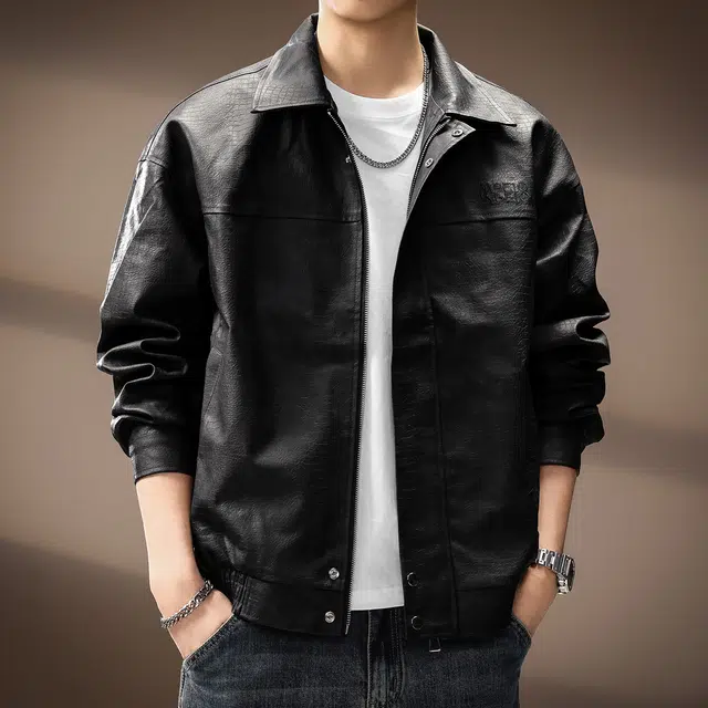 Guise Vintage Biker Leather Jacket