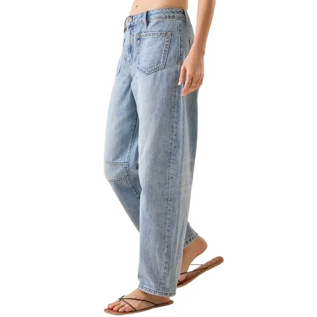 ALTAR'D STATE Jasper Mid Rise Barrel Jeans