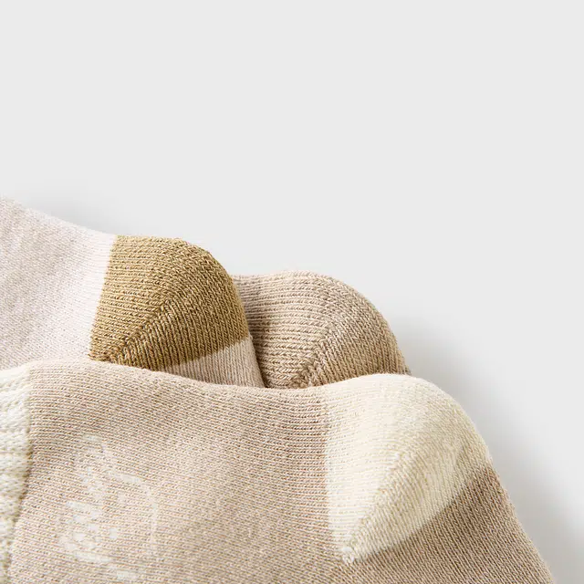 童泰 宝宝中筒袜男童加厚毛圈袜女童无骨袜头可爱宽口袜袜子婴幼童