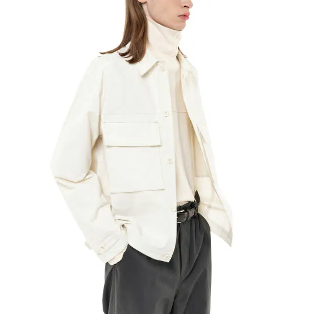 BESLOW MILITARY BIG POCKET COTTON JACKET