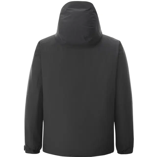 比音勒芬 静默复古老钱风穿搭舒适百搭时尚大气气质都市质感基础简约慵懒通勤休闲连帽羽绒服 男款