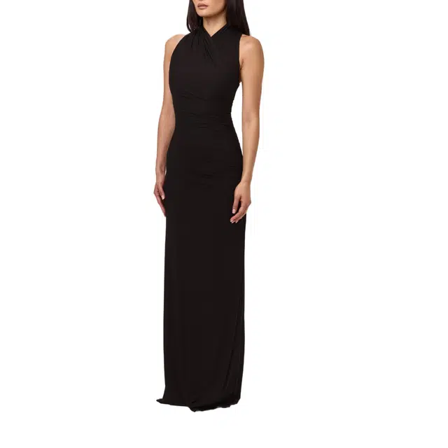 NAKED WARDROBE Sleeveless Overlay Maxi Dress Smooth