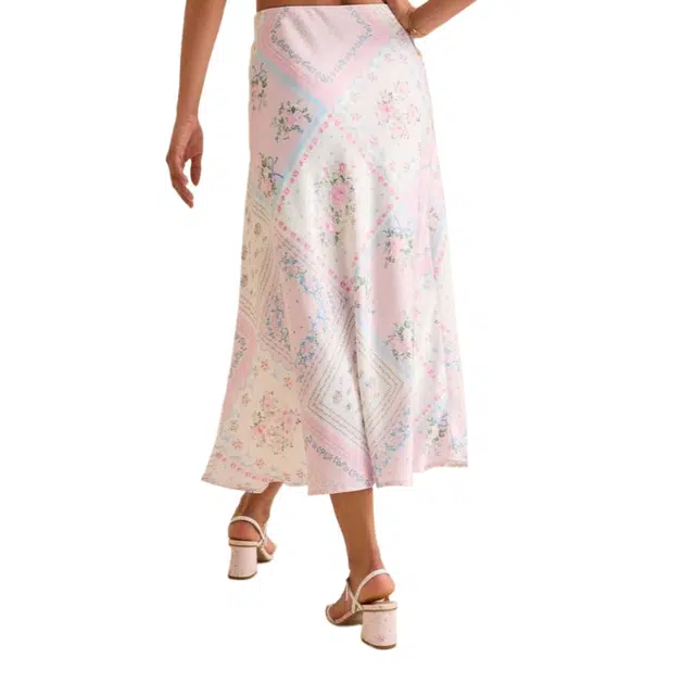 ALTAR'D STATE Emery Floral Midi Skirt