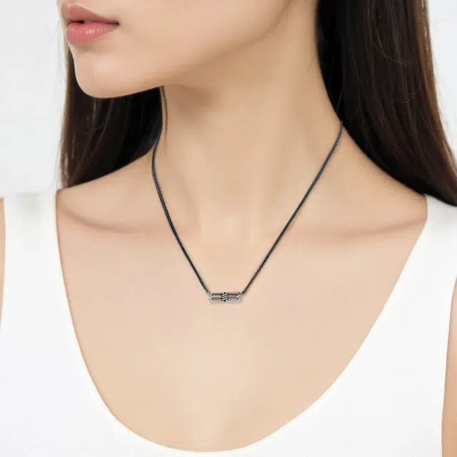 Balenciaga Necklace Silver