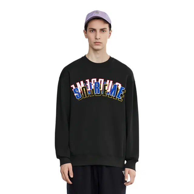 Supreme Week 1 Stacked Crewneck