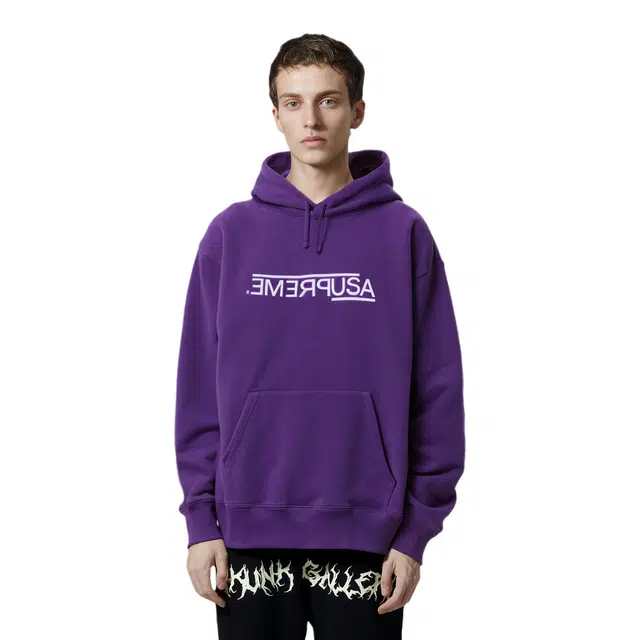 Supreme FW21 Week 9 USA Hooded Sweatshirt Logo