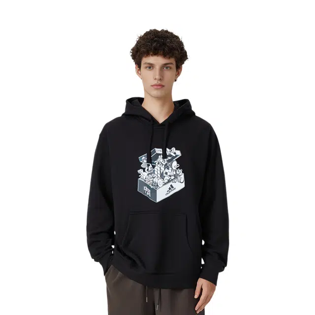 adidas China Toys Hd Hoodie Black