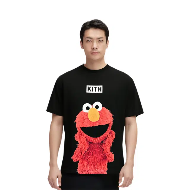 KITH x Sesame Street FW24 Tee Black