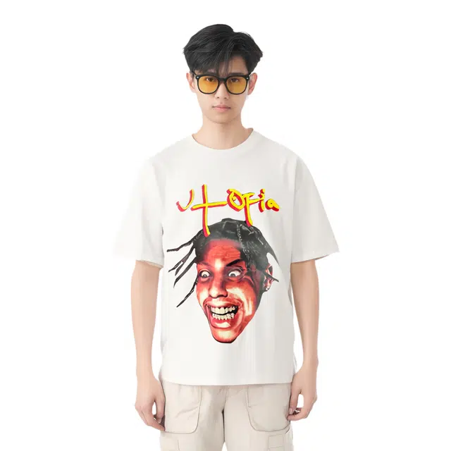 Travis Scott SS23 UTOPIA Tee White