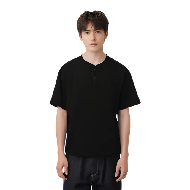 Under Armour WAFFLE HENLEY LogoT 001