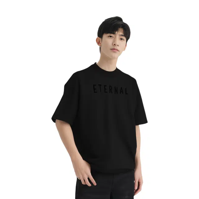 Fear of God FW22 ETERNAL Cotton Ss T Shirt Black T