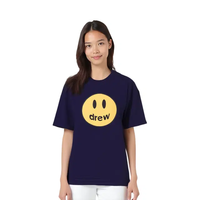 Drew House FW22 Mascot Ss Tee-Mascot Dark Navy LogoT