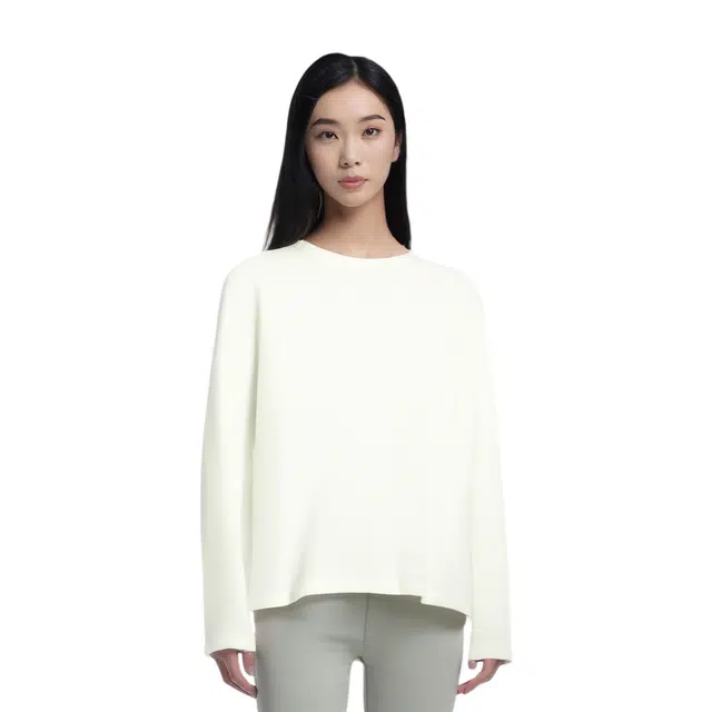 美洋 简约通勤设计感针织衫 女款